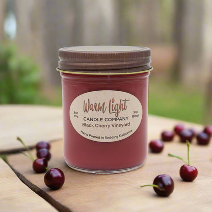 Black Cherry Vineyard-Jar Candle