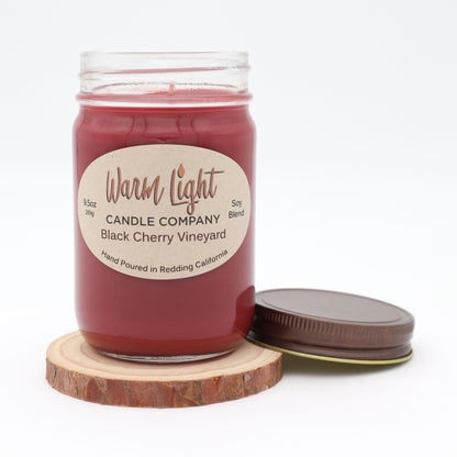 Black Cherry Vineyard-Jar Candle