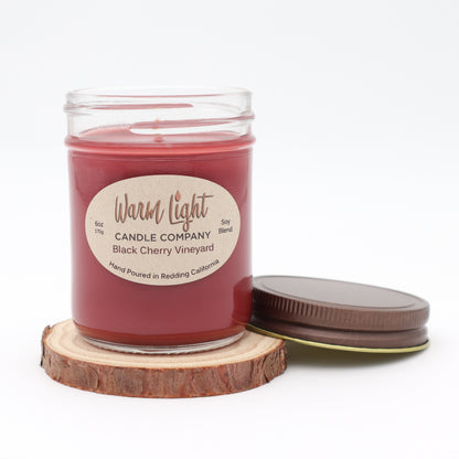 Black Cherry Vineyard-Jar Candle