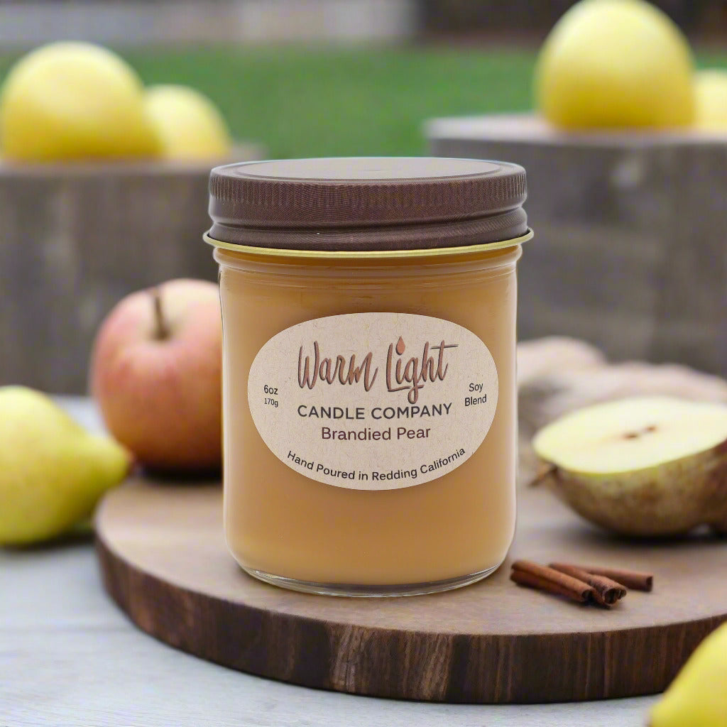 Brandied Pear-Jar Candle