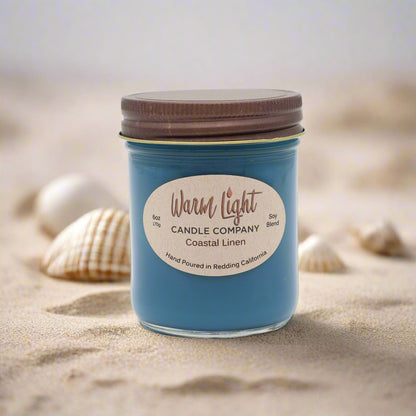 Coastal Linen-Jar Candle