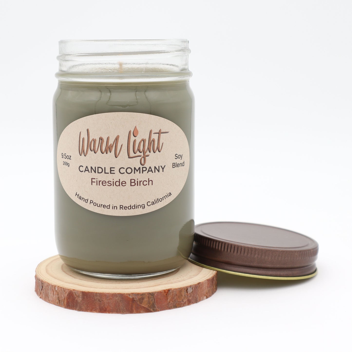 Fireside Birch-Jar Candle