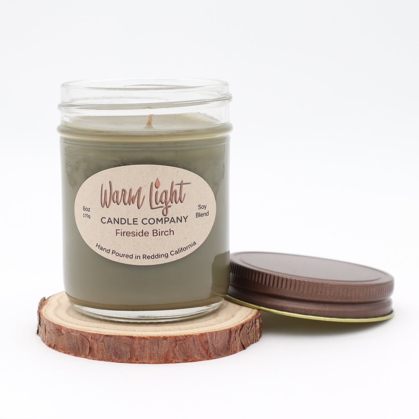 Fireside Birch-Jar Candle