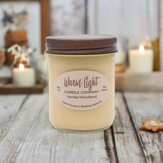 Vanilla Woodland-Jar Candle